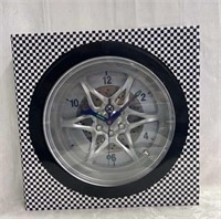 New 14in Tire Rim Clock