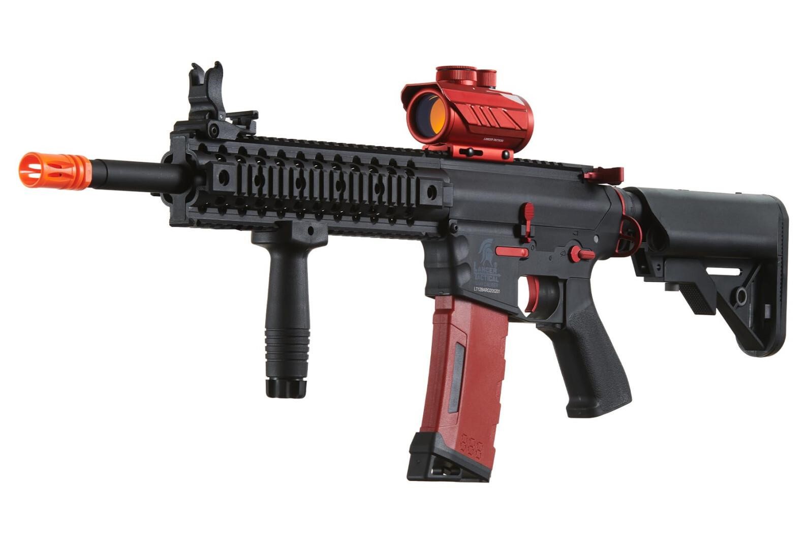 Lancer Tactical Gen 2 M4 Evo Carbine Red Airsoft A