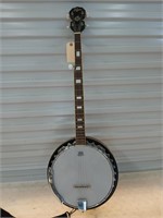 Rogue 4 string banjo w/ Remo banjo head