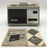 Norelco "Continental 101" Vintage Tape Recorder.