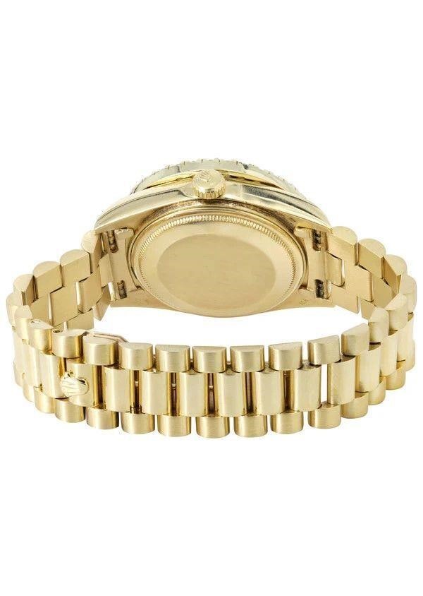 Rolex Presidential Day-Date Diamond 18k Gold Watch