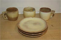 SELECTION OF FRANKOMA CUPS AND PLATES