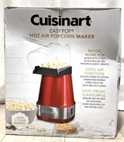Cuisinart Hot Air Popcorn Maker *tested *light