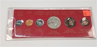 1967 Canada Centennial Year Coins