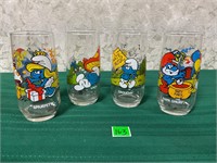Collectible Smurf Drinking Glass