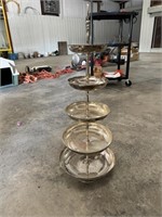 Silver Plate Tiered Server