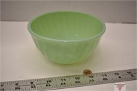 Jadeite Swirl 1 Pint Bowl Inside Dia. 5.5"