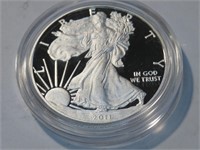2011 US Silver Eagle Proof in Capsule