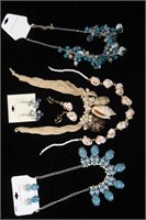 Costume Necklaces and Matching Earrings