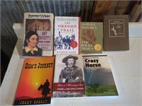 7 Books - Davy Crockett, Custer, Crazy Horse,