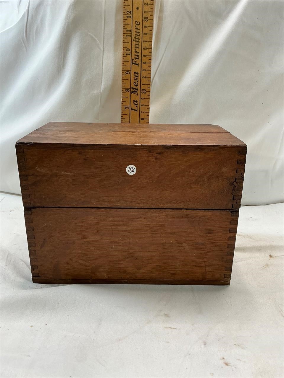 Wood File Box