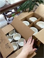Box of cups and box of bowls