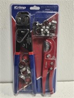 ICrimp 20pc all in one PEX Cinch Tool Kit