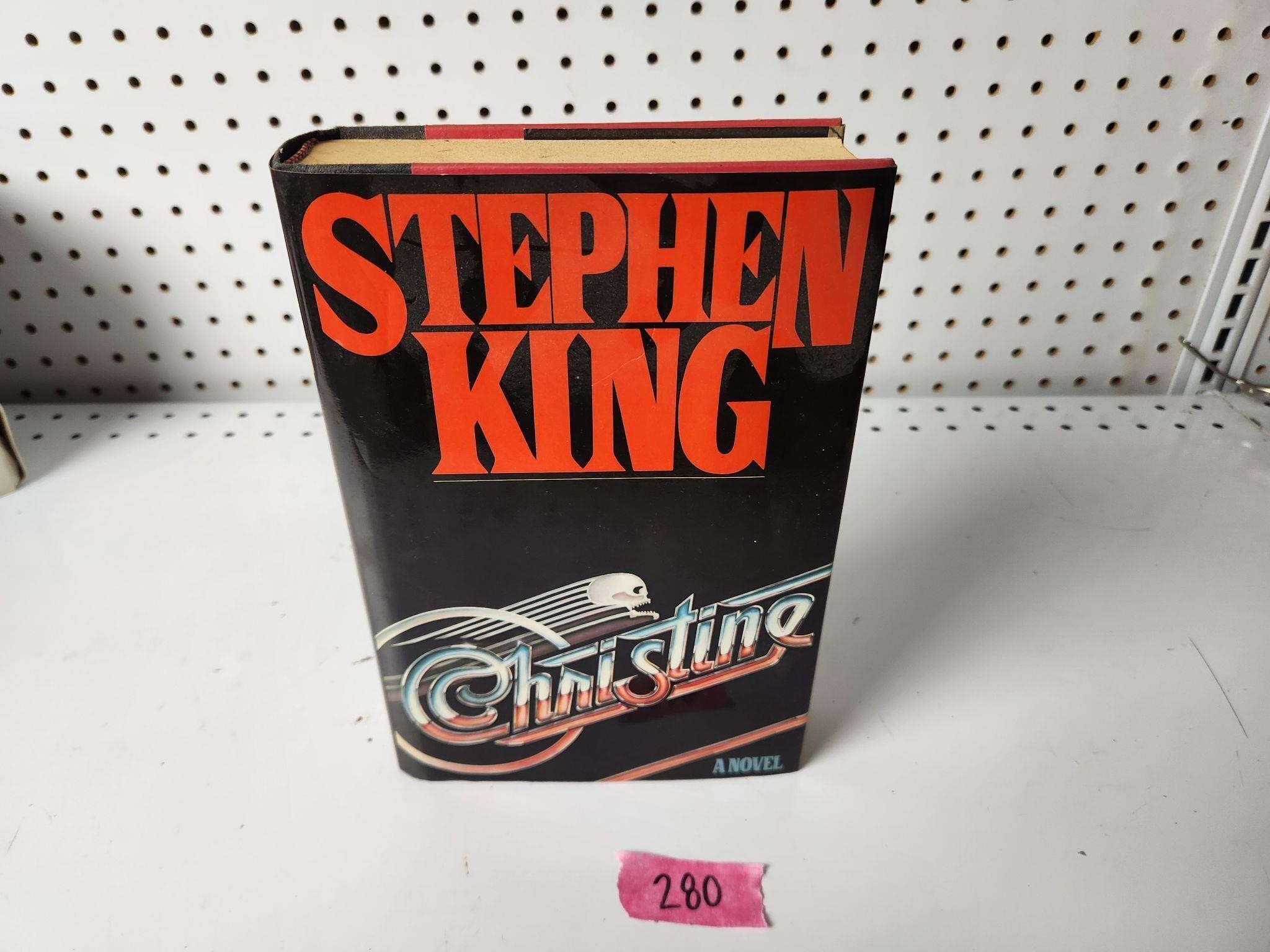 Stephen King Christine Vtg Hardcover Book