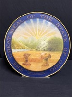 Metal "The Great Seal of the State of Ohio"