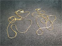 NAPIER GOLD TONE NECKLACES