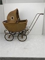 Vtg. JC Penney Mary Lu Play Things Doll Buggy