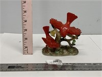 Beautiful Trimontware Cardinal Birds Figurine