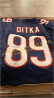 Mike Ditka Signed Jersey XL