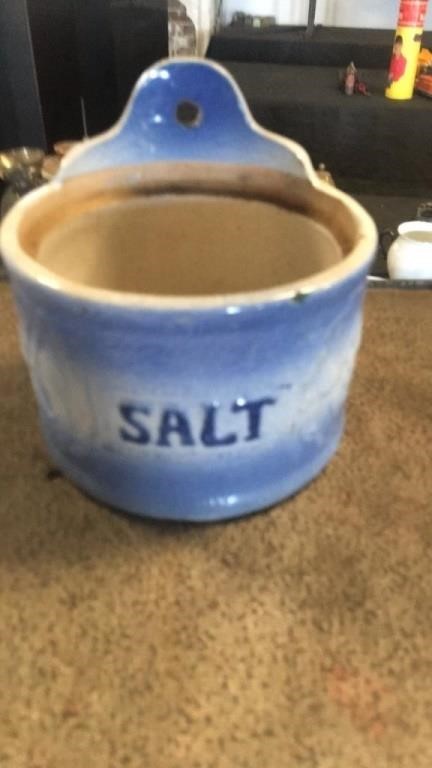 Hanging salt crock