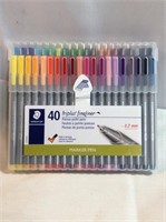 40 triple plus find liners .3 MM marker pen in