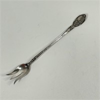 Antique Brides Bouquet Lettuce Serving Fork by