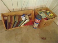 OLD BOOKS &TINKER TOY