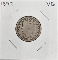 1897 Liberty V Nickel