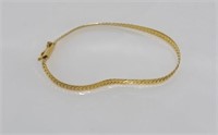 14ct yellow gold bracelet