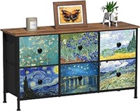 Exotica 6 Drawer Dresser For Bedroom Van Gogh