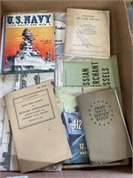 Vintage military small books