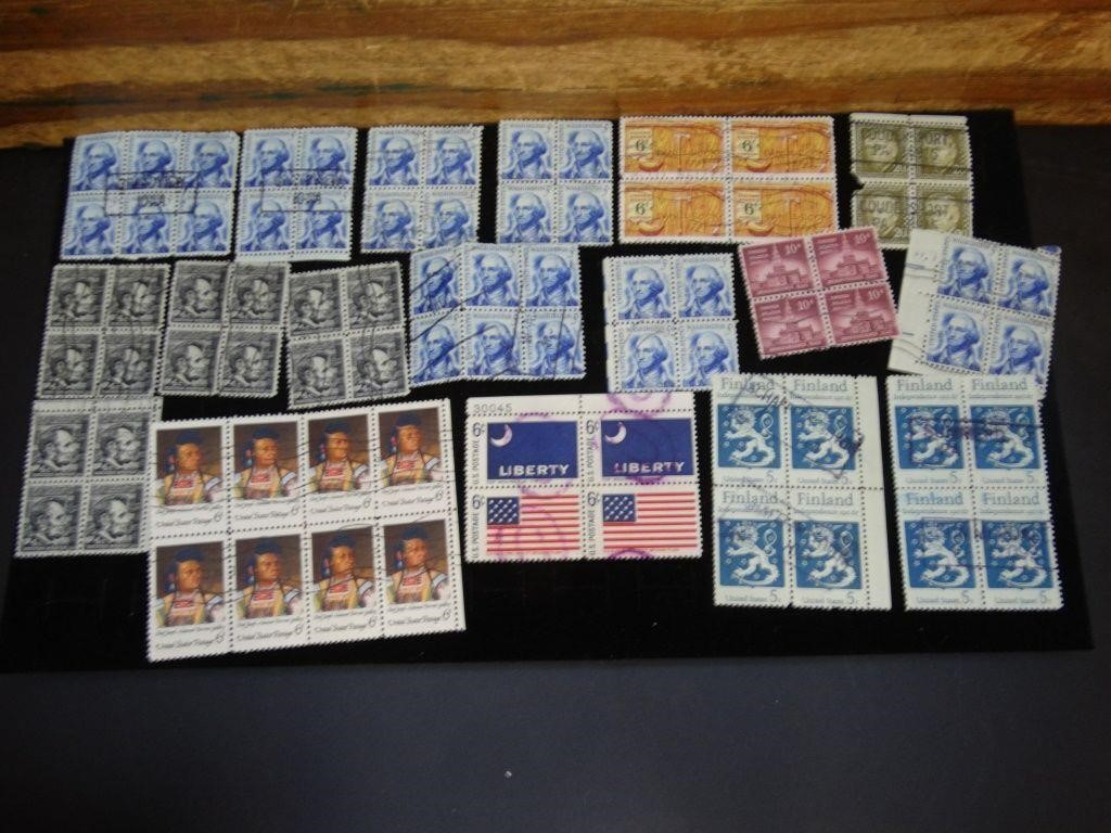 U.S Postage Stamps Cancelled