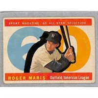1960 Topps Roger Maris Allstar