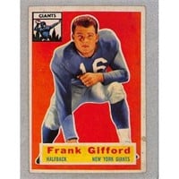 1956 Topps Frank Gifford Crease Free