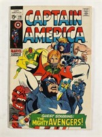 Marvel Captain America No.116 ‘69 Last Jones Bucky