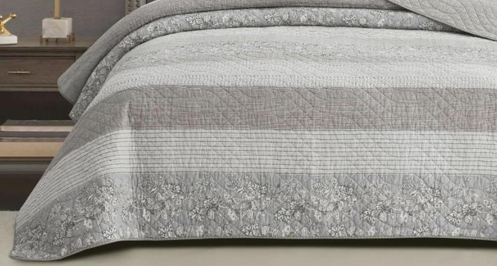 CHEZMOI COLLECTION ROBYN QUILT BLANKET - 108 X