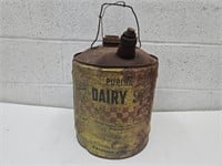 Vintage Purina Dairy Spray 5 Gal Metal Can