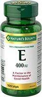 Sealed Nature's Bounty Vitamin E Supplement