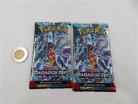 2 pack neufs de cartes Pokémon