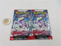 2 pack neufs de cartes Pokémon