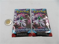 2 pack neufs de cartes Pokémon