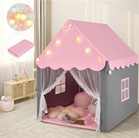 Costway Kids Playhouse Tent With Star Lights