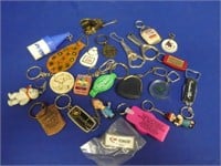 Lot Of Vintage Key Chains