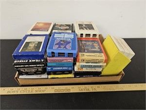 Large Quantity 8 Track Tapes- Variety of Genres