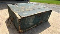 Antique box with name