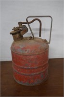 Vintage Metal Safety Can