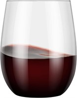 Dannke 48 Stemless Wine Glasses 12oz