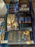 Lot of hard cover books series grisham