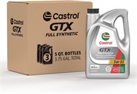3PK Castrol GTX Full Synthetic 5W-30 Motor Oil