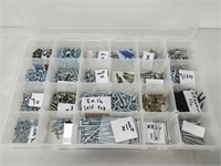 lot of assorted screws- organizer